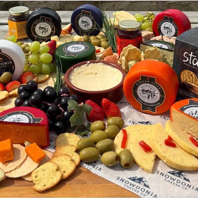 The Lancashire cheese display