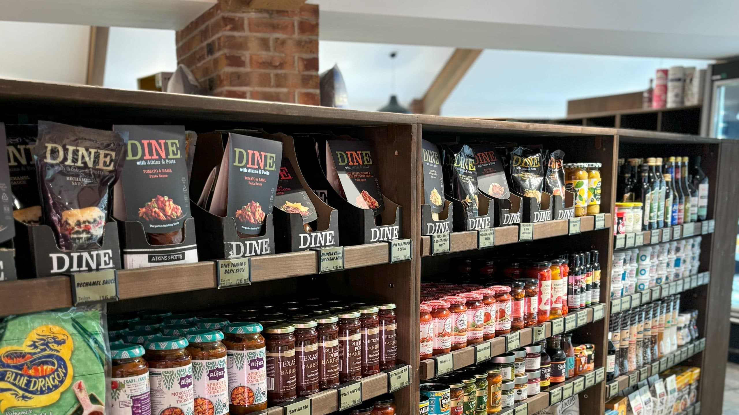 The Taylors Farm Shop food hall floor